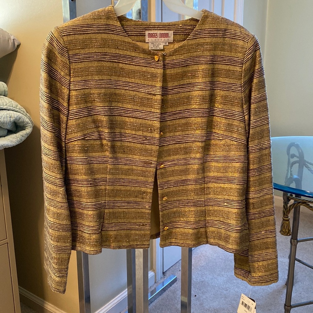 Maggie London dress jacket size 12. NWT